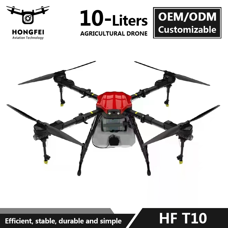China HF T10 Assembly Drone 10 Liter Agricultural Type factory and manufacturers Hongfei