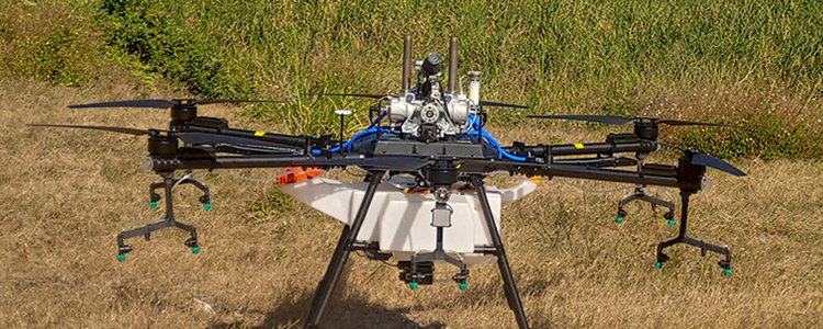 Uav Crop Sprayer for Plant Protection and Fumigation 60L Agricultural Drone