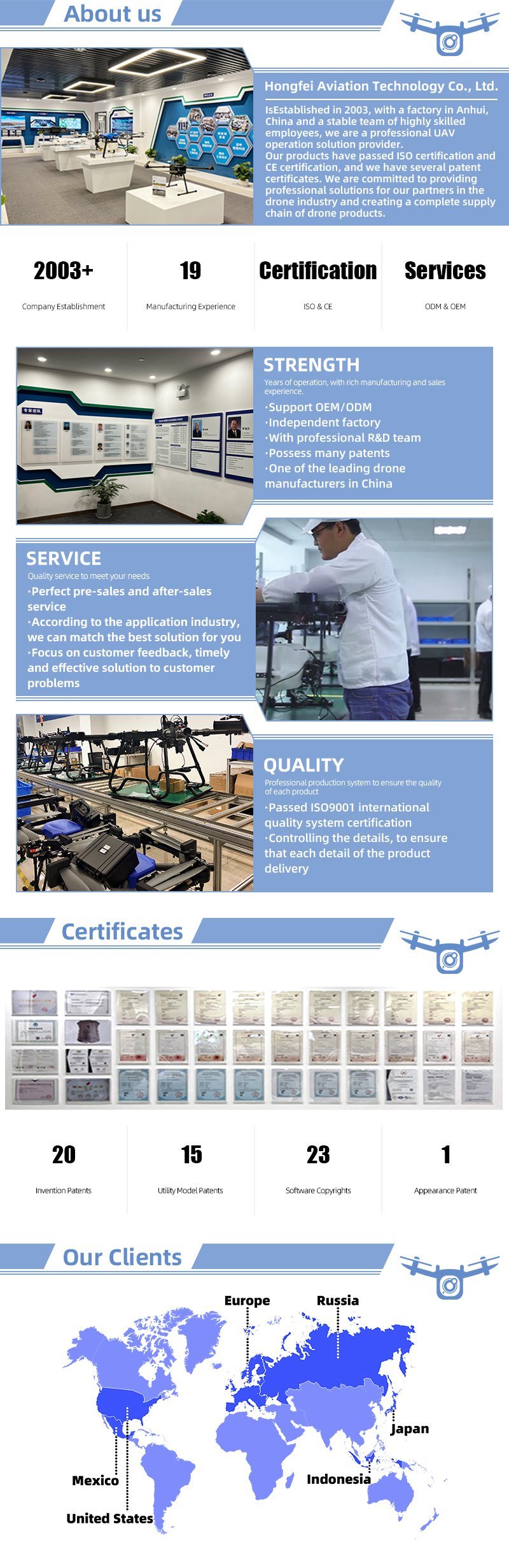 Easy Operation Long Distance 30L Payload Configured with Centrifugal Nozzles for Remotely Operated Obstacle Avoidance Drone