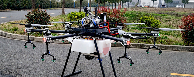 Price of 60 Liter Multi Spare Parts Intelligent Agricultural Drone Equipped with Rta Base Station