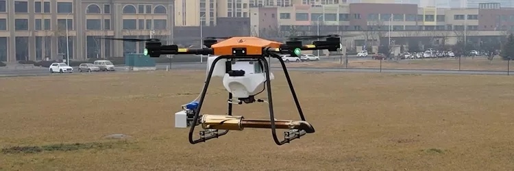 22L Thermal Fogger Spraying Mist Smoke Plant Protection Drone for Control Mosquito and Insect