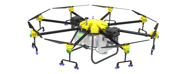 72 Liters of Agricultural Uav Atomization Multi-Rotor Spraying Fertilizer Intelligent RC Plant Protection Drone