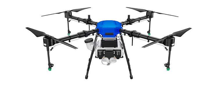 Low Consumption 10L Crop Spraying Uav 4 Nozzle Spray Pesticide Agricultural Drone with Price