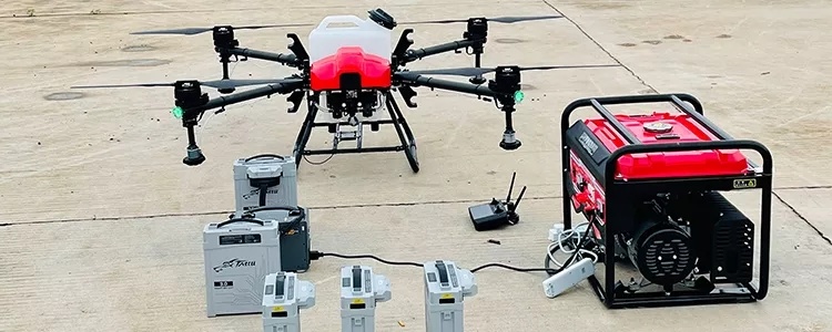 20 Liter Carbon Fiber Quadcopter Drone Frame for Spraying