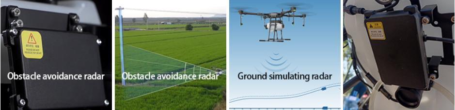 10L Agriculture Sprayer Flying Mini Drone with Obstacle Avoidance Radar and Ground-Like Radar