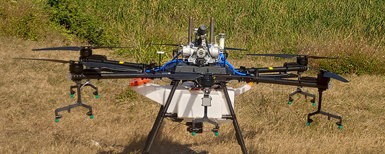 All-Terrain 60 Liter Hybrid Autonomous Flight Pesticide Spraying Drone Robot for Sale
