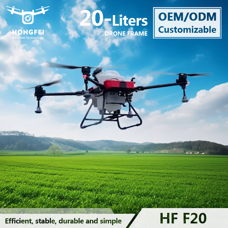 20L Pesticide Spray Uav Crop Sprayer Drone Frame Agriculture