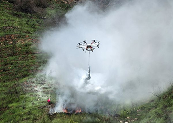 fire fighting drone-Application